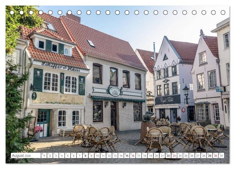 Produktbild: Bremen Heute (Tischkalender 2026 DIN A5 quer), CALVENDO Monatskalender