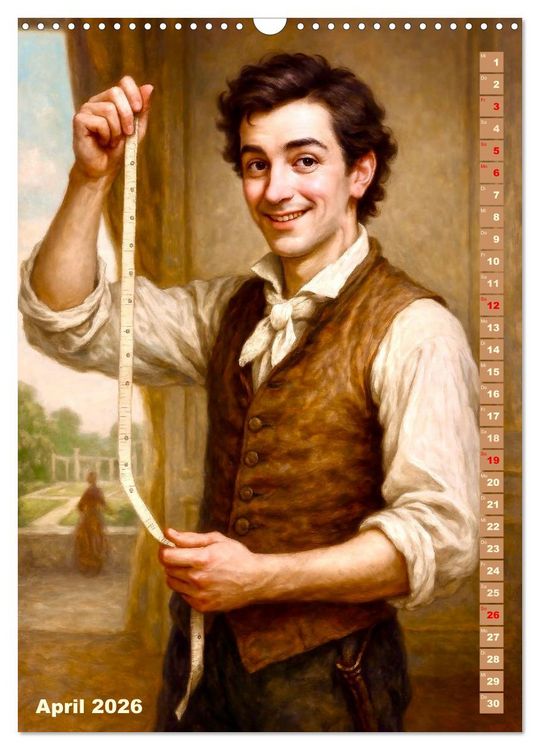 Produktbild: Wolfgang Amadeus Mozart. Sein Leben, seine Werke (Wandkalender 2026 DIN A3 hoch), CALVENDO Monatskalender