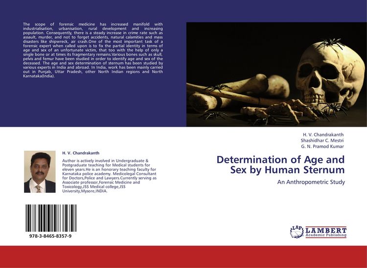 Produktbild: Determination of Age and Sex by Human Sternum