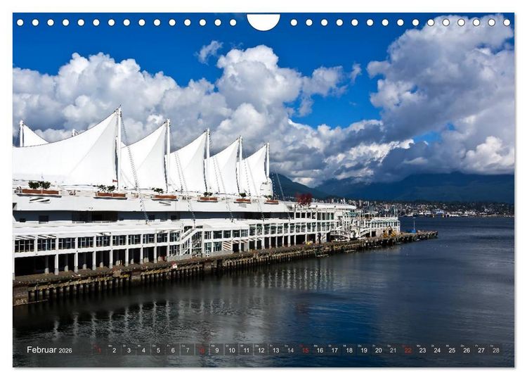 Produktbild: Vancouver Perspektiven (Wandkalender 2026 DIN A4 quer), CALVENDO Monatskalender