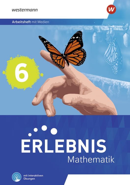Produktbild: Erlebnis Mathematik 6. Arbeitsheft mit Medien und interaktiven Übungen. Für Berlin, Brandenburg, Hessen, Saarland, Sachsen-Anhalt
