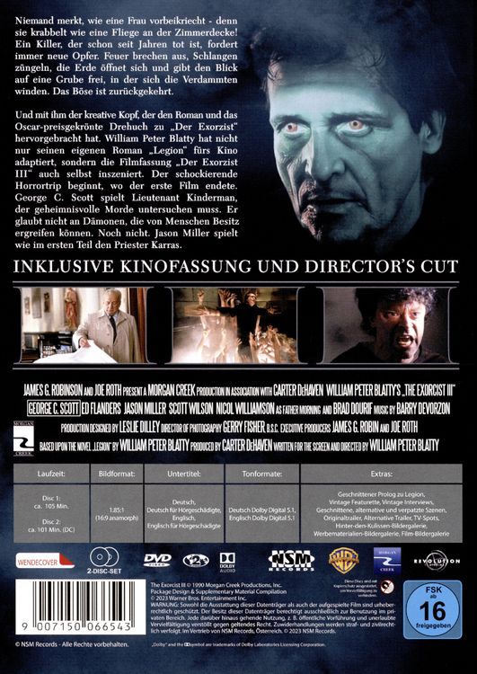 Produktbild: Der Exorzist 3 - Special Edition [2 DVDs]