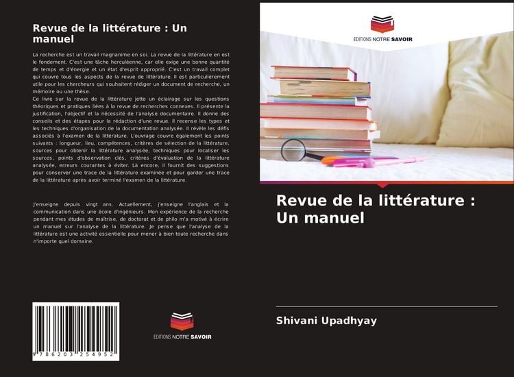 Produktbild: Revue de la litt&eacute;rature : Un manuel