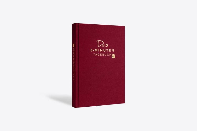 Produktbild: Das 6-Minuten-Tagebuch pur (rubin)