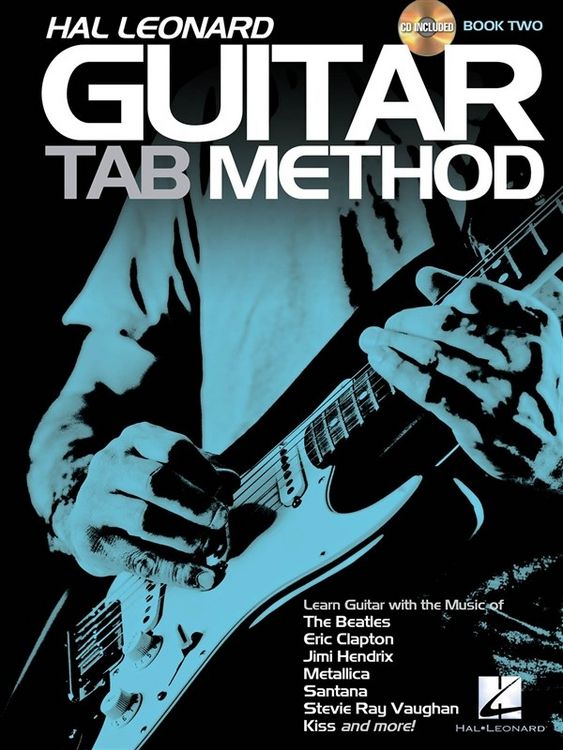 Produktbild: Hal Leonard Guitar Tab Method Book 2 Guitar Songbook for Intermediate Players Acoustic and Electric Guitar Tab with Online Audio 80 Riffs and Songs by Jeff Schroedl Guitar Method Book