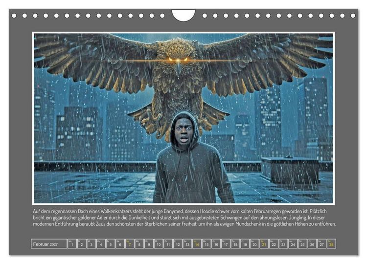 Produktbild: Die Zeus-Aff&auml;ren (Wandkalender 2027 DIN A4 quer), CALVENDO Monatskalender