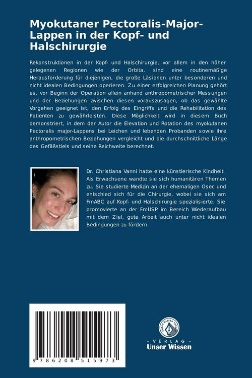 Produktbild: Myokutaner Pectoralis-Major-Lappen in der Kopf- und Halschirurgie