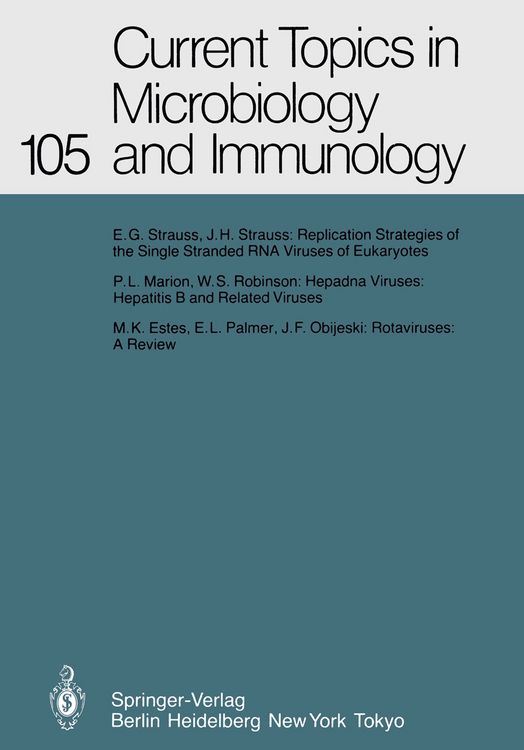 Produktbild: Current Topics in Microbiology and Immunology