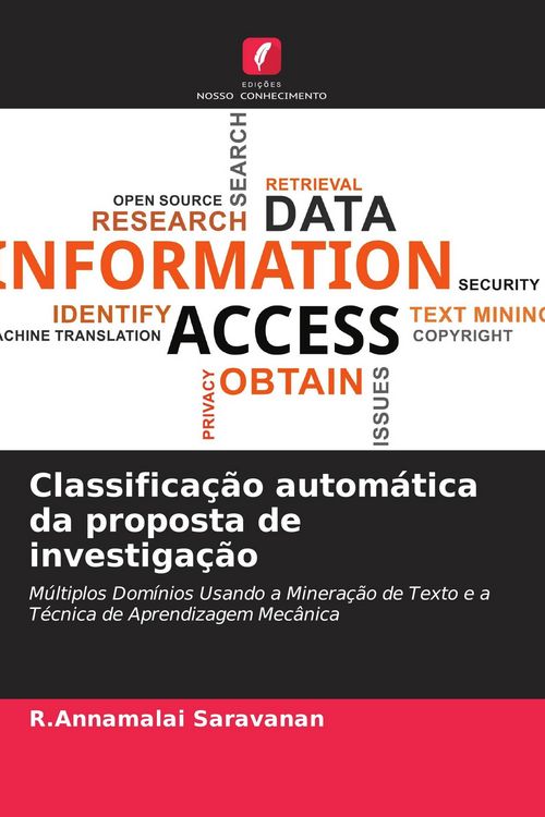 Produktbild: Classifica&ccedil;&atilde;o autom&aacute;tica da proposta de investiga&ccedil;&atilde;o