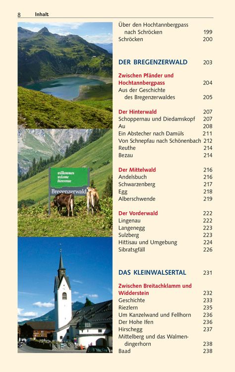 Produktbild: TRESCHER Reiseführer Vorarlberg
