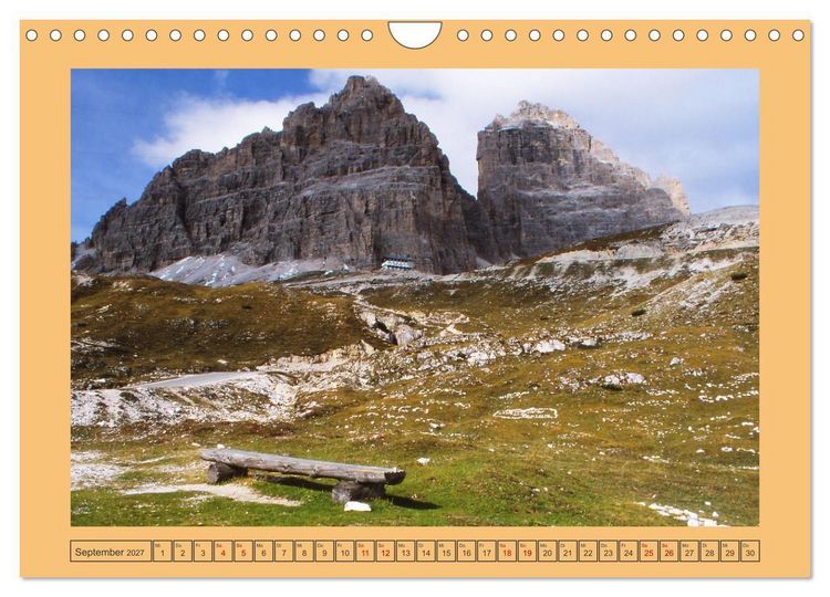 Produktbild: Eine Reise nach S&uuml;dtirol - Es ist immer eine Reise wert (Wandkalender 2027 DIN A4 quer), CALVENDO Monatskalender