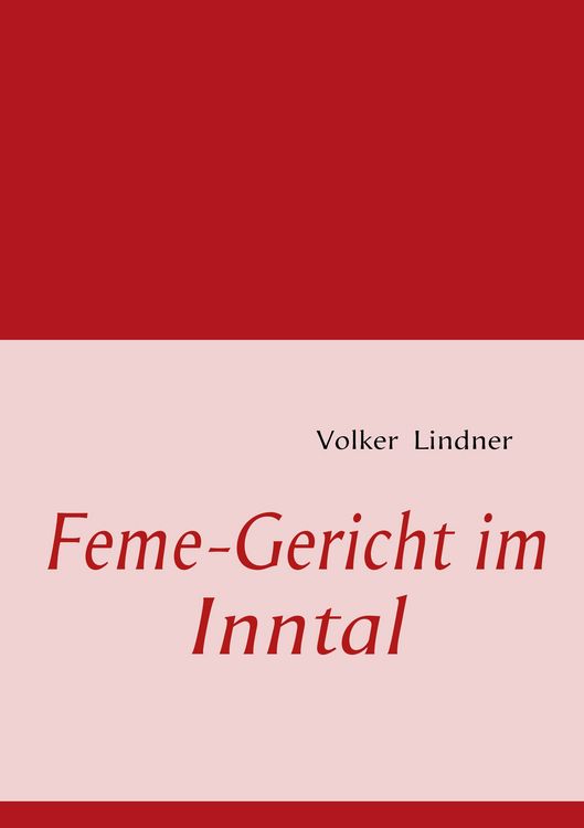 Produktbild: Feme-Gericht im Inntal