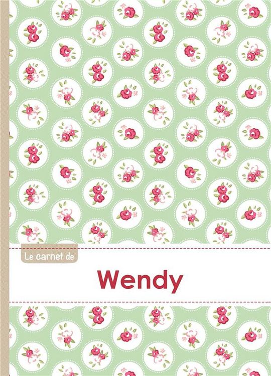 Produktbild: Carnet wendy lignes,96p,a5