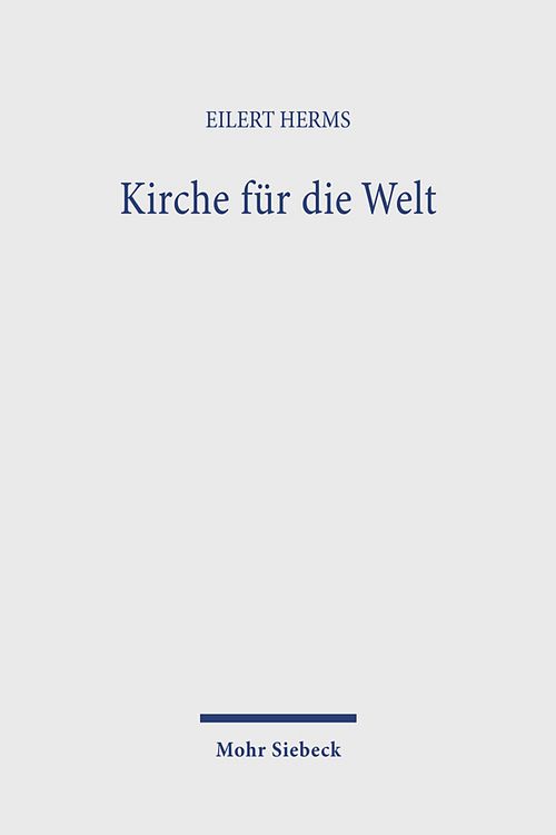Produktbild: Kirche f&uuml;r die Welt