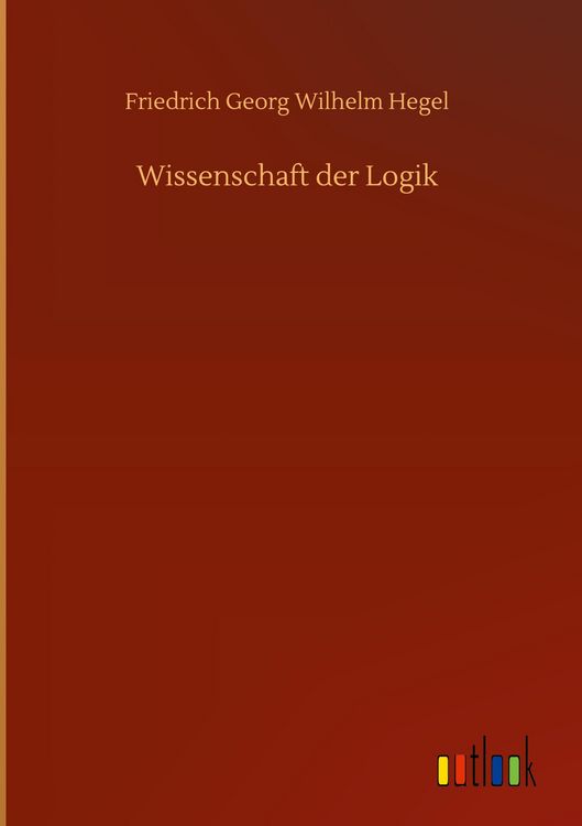 Produktbild: Wissenschaft der Logik