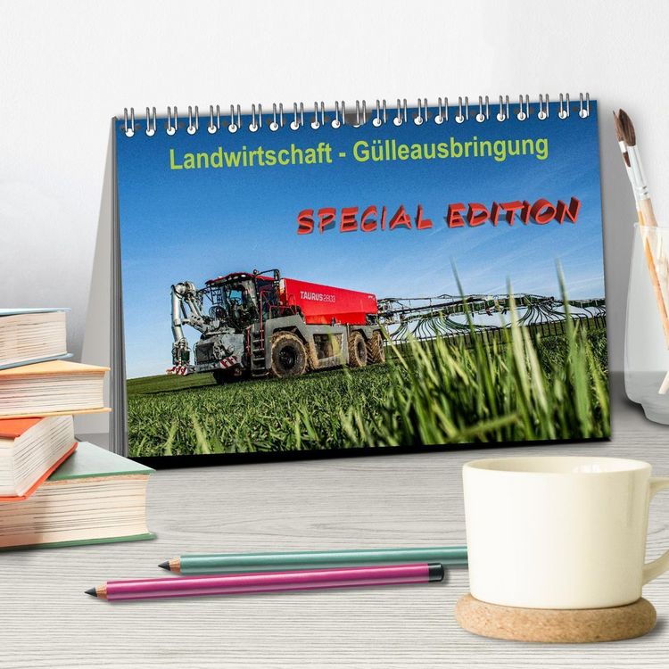 Produktbild: Landwirtschaft - G&uuml;lleausbringung (Tischkalender 2027 DIN A5 quer), CALVENDO Monatskalender