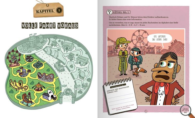 Produktbild: Panik auf dem Riesenrad - Sherlock Holmes f&uuml;r Kids &ndash; L&ouml;se die F&auml;lle