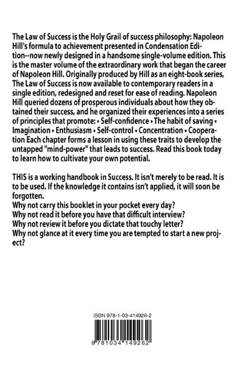 Produktbild: The Law of Success