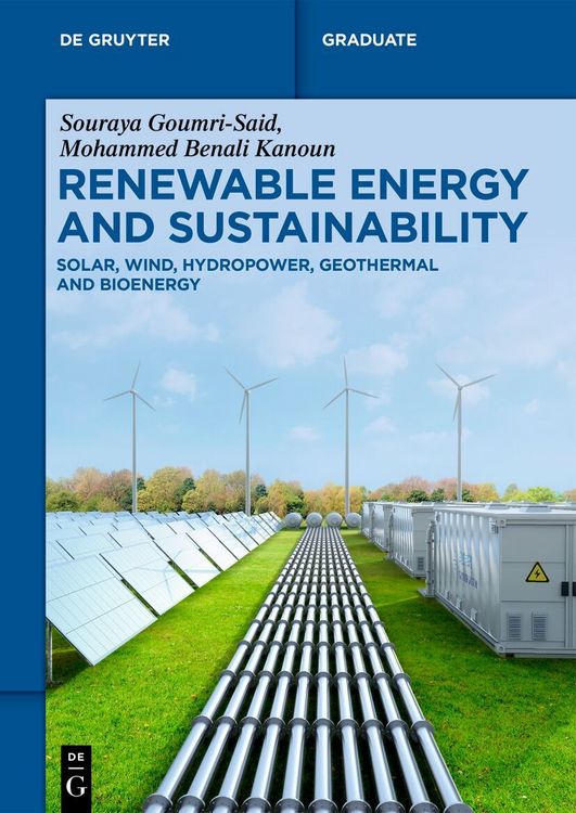 Produktbild: Renewable Energy and Sustainability