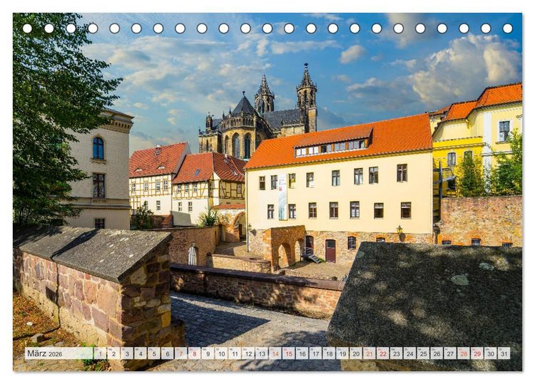 Produktbild: Magdeburg Impressionen (Tischkalender 2026 DIN A5 quer), CALVENDO Monatskalender