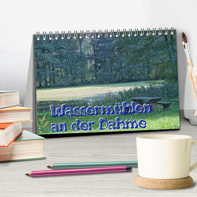 Produktbild: Wasserm&uuml;hlen an der Dahme (Tischkalender 2026 DIN A5 quer), CALVENDO Monatskalender