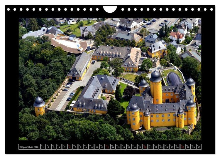 Produktbild: Deutschland aus der Vogelperspektive (Wandkalender 2026 DIN A4 quer), CALVENDO Monatskalender