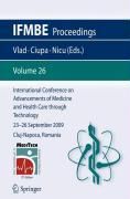 Produktbild: International Conference on Advancements of Medicine and Health Care through Technology; 23 - 26 September 2009 Cluj-Napoca, Romania