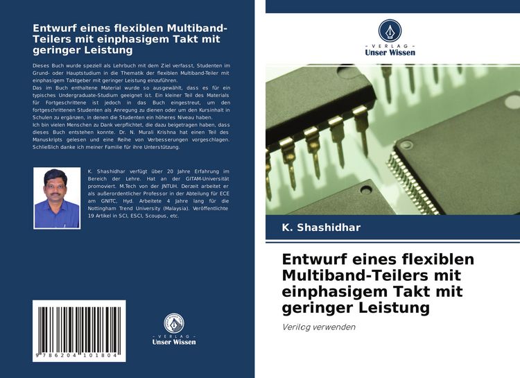 Produktbild: Entwurf eines flexiblen Multiband-Teilers mit einphasigem Takt mit geringer Leistung