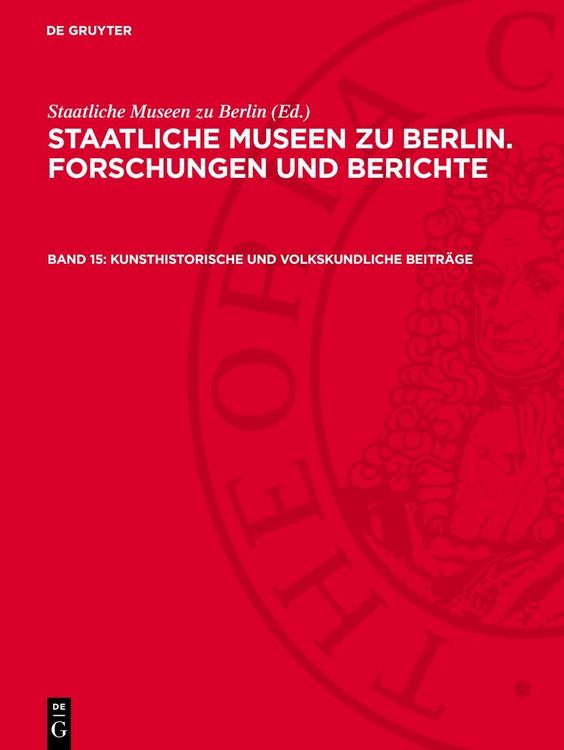 Produktbild: Kunsthistorische und volkskundliche Beitr&auml;ge