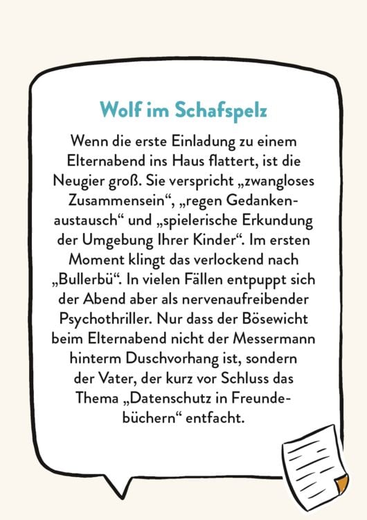 Produktbild: Survival Guide f&uuml;r den Elternabend