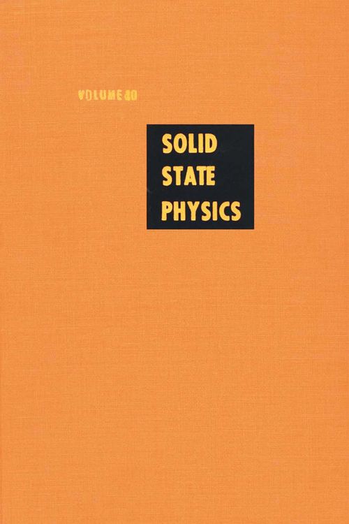 Produktbild: Solid State Physics