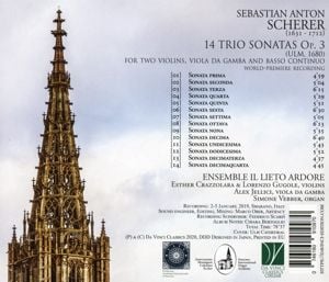 Produktbild: 14 Sonatas,op. 3