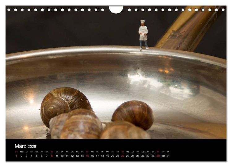 Produktbild: Die wahren K&ouml;che (Wandkalender 2026 DIN A4 quer), CALVENDO Monatskalender