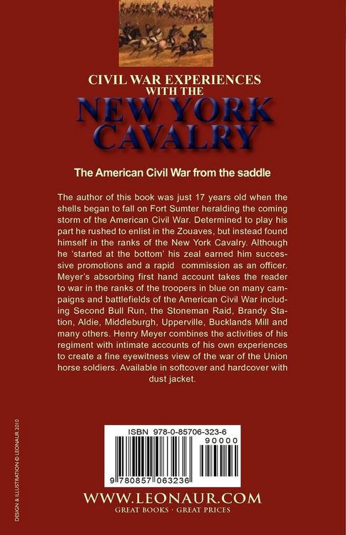 Produktbild: Civil War Experiences with the New York Cavalry Under Bayard, Gregg, Kilpatrick, Custer, Raulston & Newberry 1862-1864