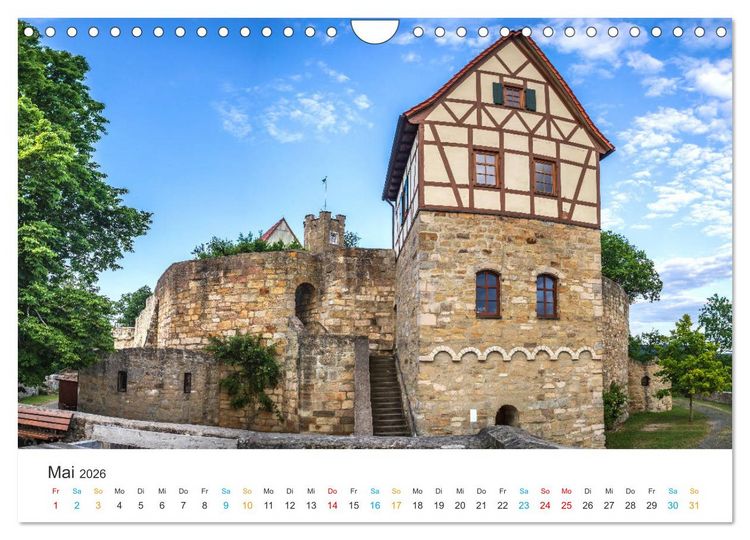 Produktbild: Ha&szlig;berge - Burgen und Burgruinen (Wandkalender 2026 DIN A4 quer), CALVENDO Monatskalender