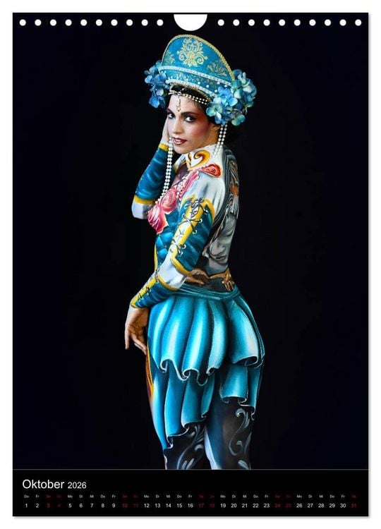 Produktbild: World Bodypainting Festival #21 (Wandkalender 2026 DIN A4 hoch), CALVENDO Monatskalender