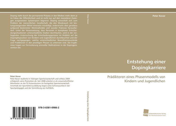 Produktbild: Entstehung einer Dopingkarriere