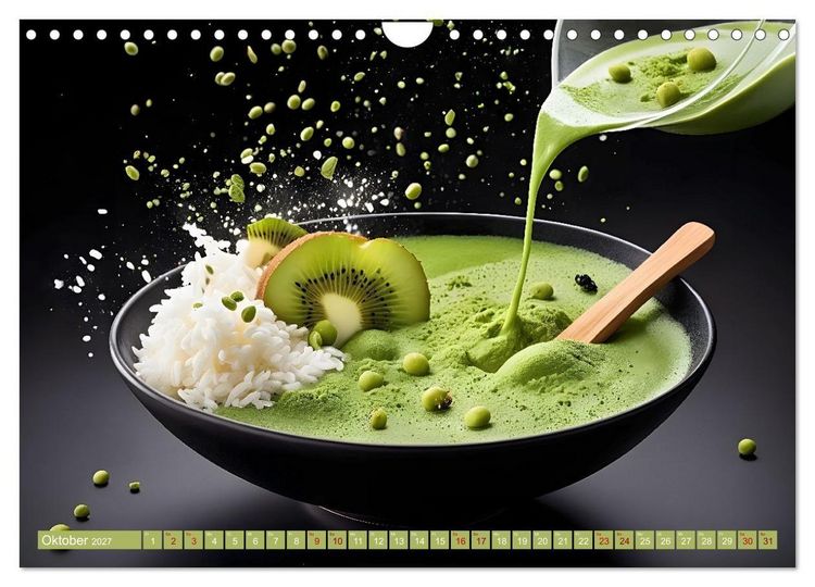 Produktbild: Lifestyle Matcha - Hot und Cool (Wandkalender 2027 DIN A4 quer), CALVENDO Monatskalender