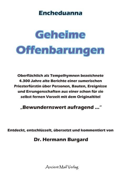 Produktbild: Encheduanna - Geheime Offenbarungen