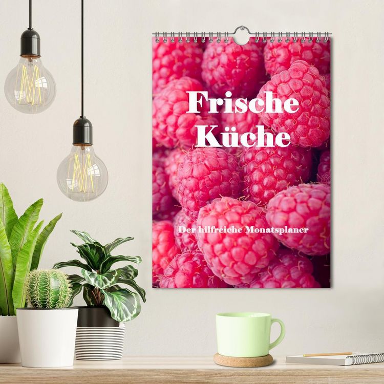 Produktbild: Frische K&uuml;che - Der hilfreiche Monatsplaner / Planer (Wandkalender 2026 DIN A4 hoch), CALVENDO Monatskalender