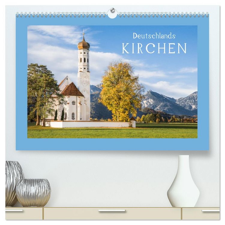 Produktbild: Deutschlands Kirchen (hochwertiger Premium Wandkalender 2026 DIN A2 quer), Kunstdruck in Hochglanz