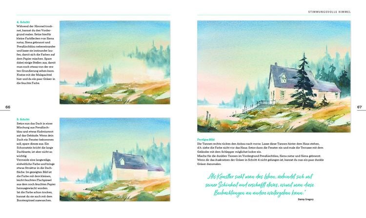 Produktbild: Mein Atelier Aquarellmalerei - Himmel & Wolken