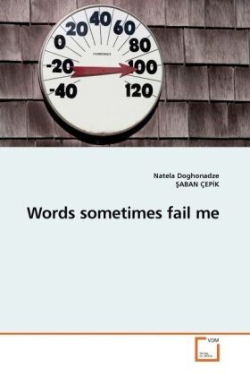 Produktbild: Doghonadze, N: Words sometimes fail me