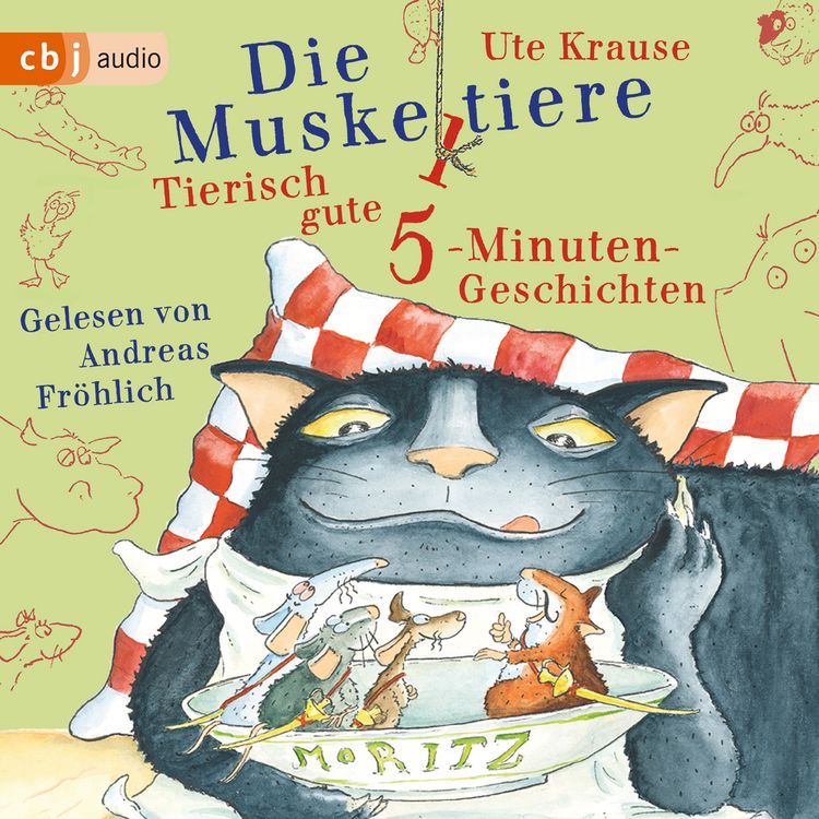 Produktbild: Die Muskeltiere &ndash; Tierisch gute 5-Minuten-Geschichten