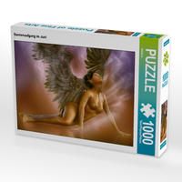 Produktbild: CALVENDO Puzzle Sonnenaufgang im Juni | 1000 Teile Lege-Gr&ouml;&szlig;e 64x48cm Foto-Puzzle f&uuml;r gl&uuml;ckliche Stunden