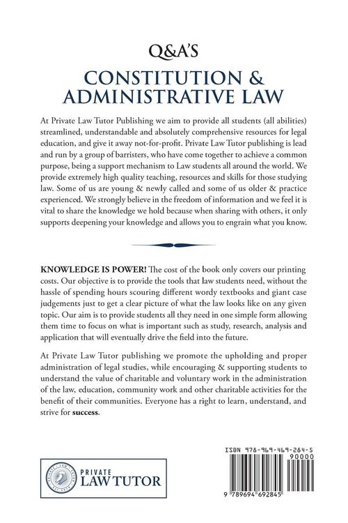 Produktbild: Constitutional & Administrative Law