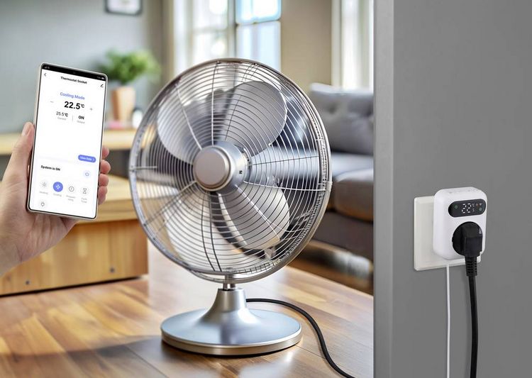Produktbild: Sygonix SY-6824096 Universalthermostat Zwischenstecker Wochenprogramm 1St.