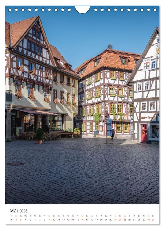 Produktbild: Kurort Schmalkalden (Wandkalender 2026 DIN A4 hoch), CALVENDO Monatskalender