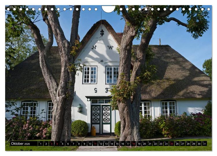 Produktbild: Sylt in Bildern (Wandkalender 2026 DIN A4 quer), CALVENDO Monatskalender