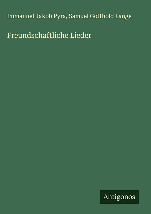 Produktbild: Freundschaftliche Lieder